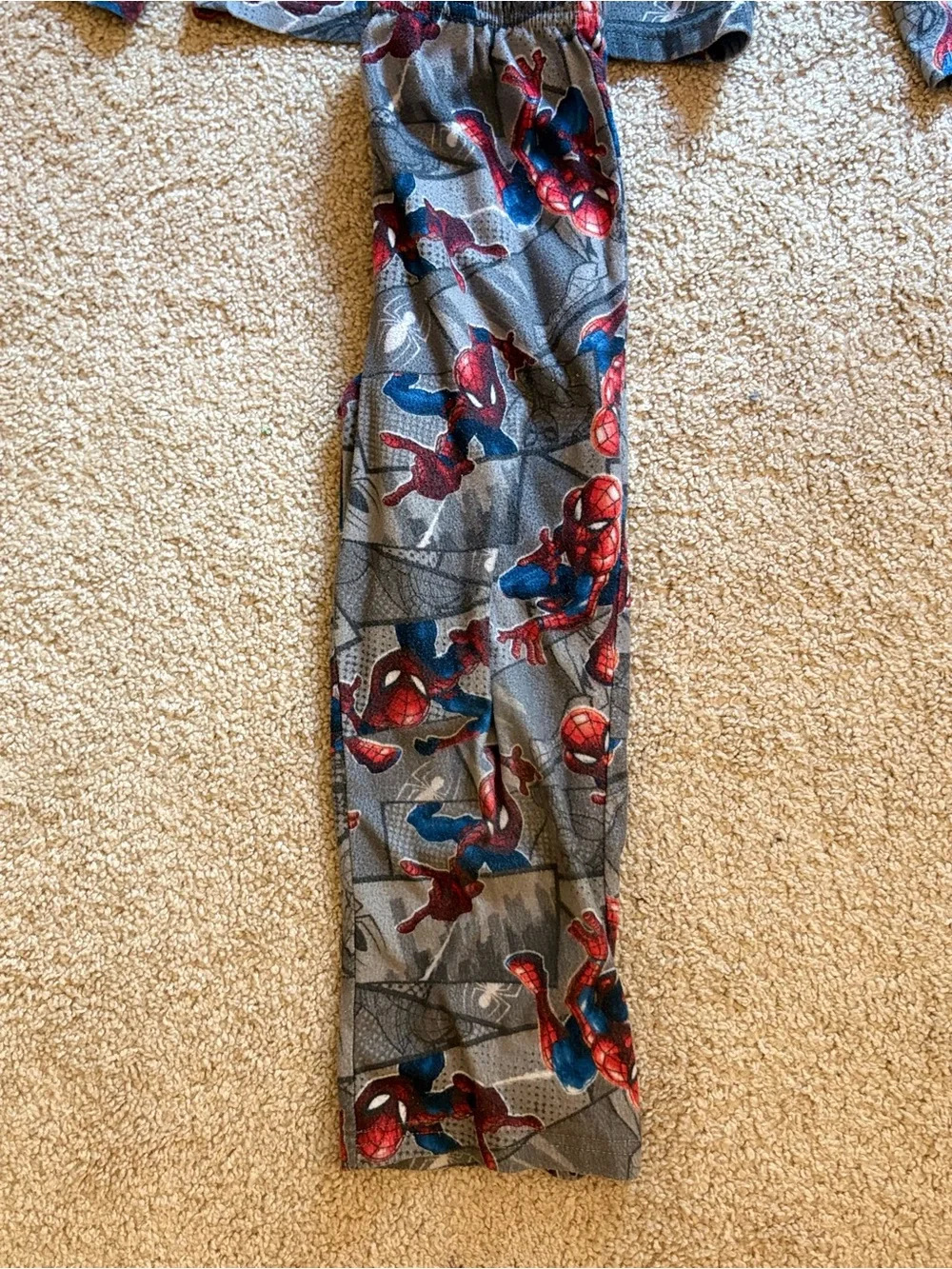 Spiderman Kids Pajama Set - Size 6